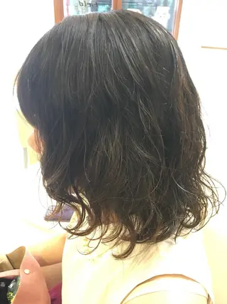 ミディアム パーマ mai /Lita中央橋のヘアスタイル