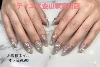 ネイル ティーエヌ 金山駅東口店のネイルデザイン
