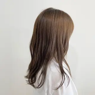 セミロング カラー お洒落パーマ/ 艶カラー/michiのヘアスタイル