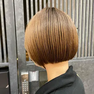 ショート カラー 縮毛矯正/髪質改善/ 石橋代智のヘアスタイル