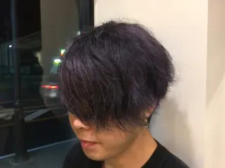 メンズ カラー ❣️韓国レイヤー ❣️渡部晃輝のヘアスタイル