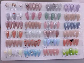 ネイル U・mi  nail salon【長さ出し/パラジェル/持ち込み/定額ネイル/学割U24】所属・Uminail ゆうゆうのネイルデザイン