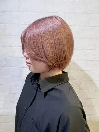 ショート カラー こころ🎀 カラーモデル様募集中のヘアスタイル