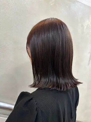 ミディアム 透明感カラー/ボブ/ yuukaのヘアスタイル