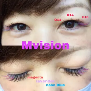 マツエク・マツパ M visionのマツエク・マツパデザイン
