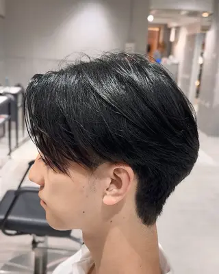 パーマ メンズ 曲がる縮毛/カルマパ ーマ/池袋/横村大全のヘアスタイル