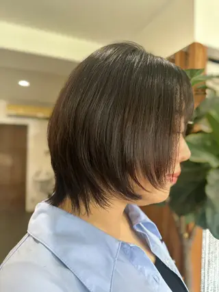 ショート ✨艶カラー/韓国ヘア ✨momoriのヘアスタイル