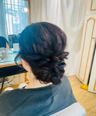 セミロング 金谷 美幸のヘアスタイル