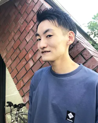 ヘアアレンジ メンズ ainico+所属・メンズ特化✂️栗原 侑也のヘアスタイル