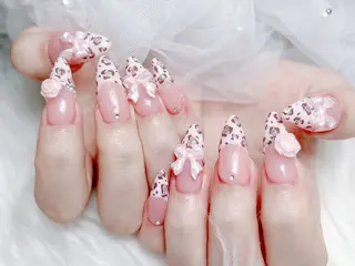 ネイル MoMoA Nail ネイル長さ出し専門店のネイルデザイン