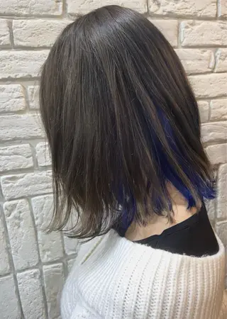 ミディアム カラー ヘアアレンジ 🦉静かに過ごしたい 方、個室席🦉タナカのヘアスタイル