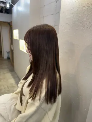 ロング ブリーチモデル募集 メンズカット藤野のヘアスタイル