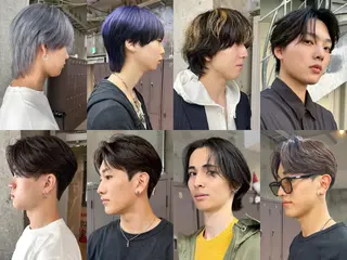 パーマ メンズ フェザーパーマ/ 山口大輝のヘアスタイル