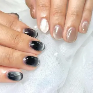 ネイル 中元 月のネイルデザイン