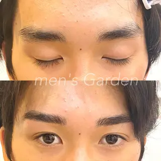 メンズ アイブロウ メンズガーデン yuriのネイルデザイン