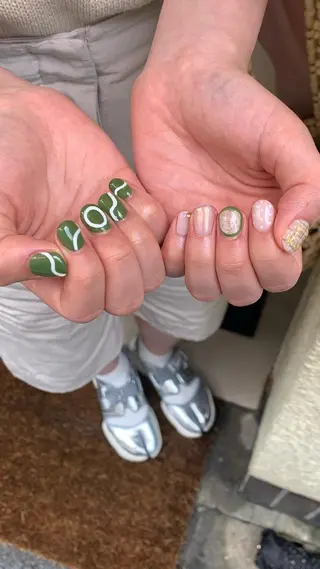 ネイル mana ☾のネイルデザイン