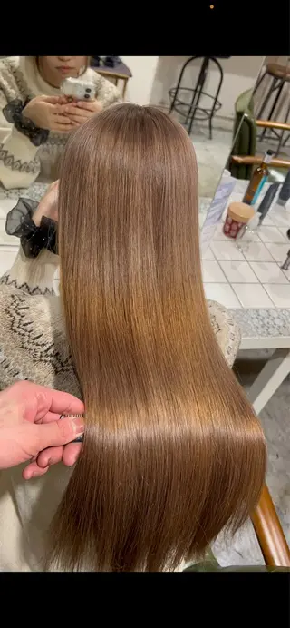 ロング カラー ヘアアレンジ 近藤 乃紀のヘアスタイル