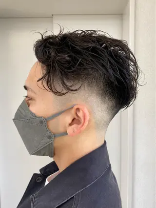 ショート パーマ メンズ メンズお任せ下さい！ 店長⭐︎小橋のヘアスタイル