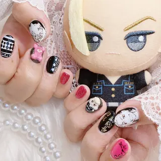 ショート ネイル icynail新宿店所属・🐱 marieのネイルデザイン