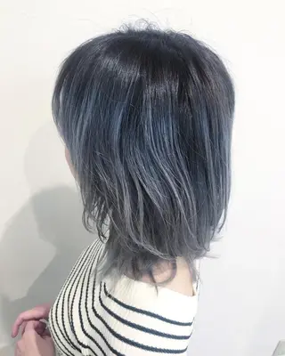 ミディアム カラー BLINK京橋 (ブリンク)のヘアスタイル