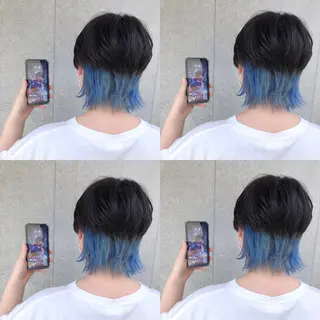 ショート カラー 推しカラー✨ オタク美容師ユウカのヘアスタイル