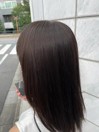 ミディアム 六本木縮毛矯正/髪質 改善/LOANA鈴木のヘアスタイル