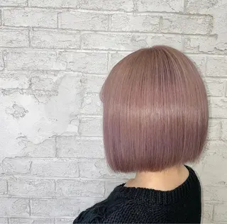 ショート 🎀韓国系ハイトーン カラーYoko🎀のヘアスタイル