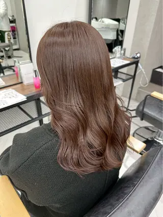 カラー 似合わせカラー✩.* ハイトーン/リナのヘアスタイル