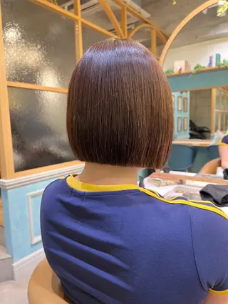 ミディアム 大宮/ボブ/縮毛矯正 大瀧菜月のヘアスタイル