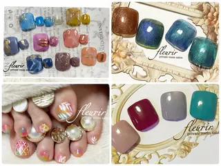 ネイル フルリール 【プライベートサロンのネイルデザイン