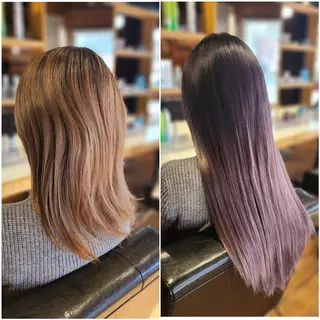 カラー O.hair designers所属・シールエクステ🎀 ホシノ🕒ユウカのヘアスタイル