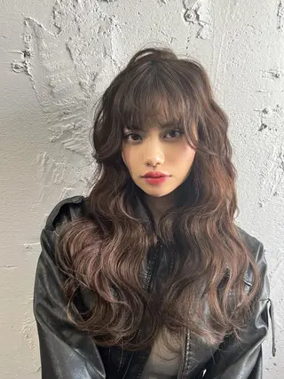 ロング fi-ne原宿所属・プルエクモデル売り 上げNo.1🎀ねねのヘアスタイル