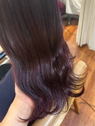 セミロング PRIMA aimer所属・前田 花綸のヘアスタイル