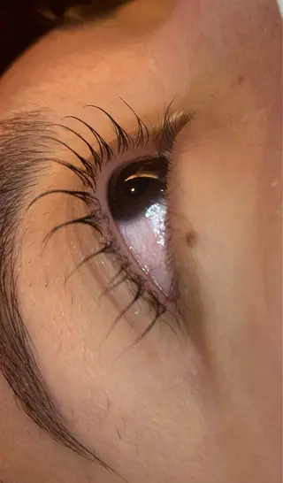 マツエク・マツパ Rinka暖色カラー /縮毛矯正/梅田のヘアスタイル