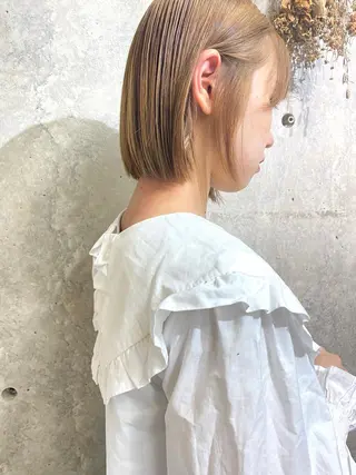 ショート 梅津 光帆のヘアスタイル