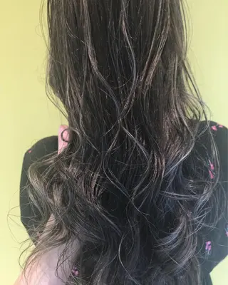 ロング カラー sano sayakaのヘアスタイル