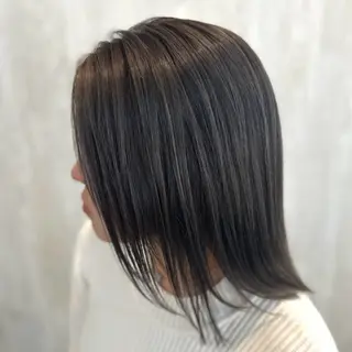 ミディアム 🇺🇸ハイライト 🌵satsukiのヘアスタイル