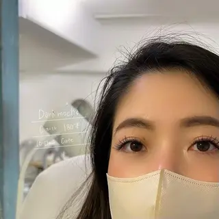 マツエク・マツパ GO TODAY SHAiRE SALON Vellmie店所属・吉祥寺kasumi 🌛eye/browのマツエク・マツパデザイン