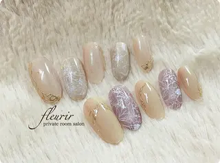 ネイル フルリール 【プライベートサロンのネイルデザイン