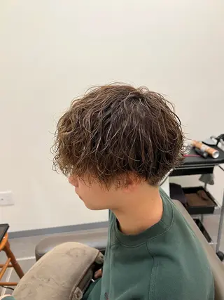 パーマ メンズ 今田 飛奈のヘアスタイル