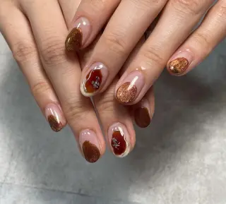 ネイル lucky nail 歌舞伎町のネイルデザイン