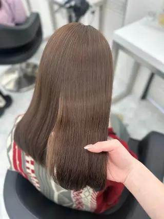 セミロング カラー ガーリーstyle ❤︎misaki🏹のヘアスタイル