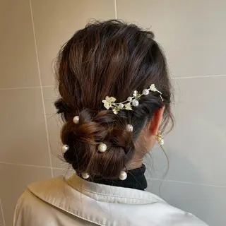 ロング ヘアアレンジ T Ayaのヘアスタイル