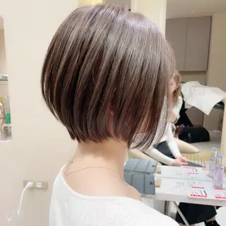 ショート カラー 韓国ヘア/髪質改善 /Harunaのヘアスタイル