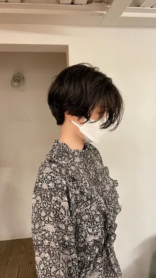 ショート パーマ 原宿/ケパーマ 🧺ユウマのヘアスタイル