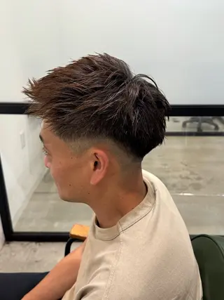 ショート 【海外ボーイ風】 竹元恒太のヘアスタイル