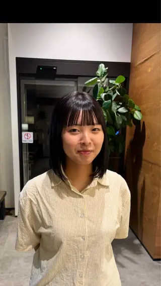 ミディアム com’sLibli 澤井凜のヘアスタイル