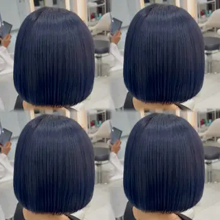 ミディアム カラー 髪質改善/艶カラー/ メンズパーマ/鈴木のヘアスタイル