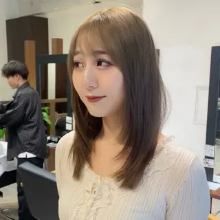 ミディアム 大阪/ショート特化型 美容師/吉留亜門のヘアスタイル