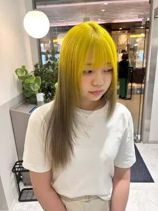 ロング SALOWIN新宿三丁目 Frente店所属・薄田 珠美のヘアスタイル